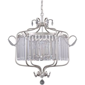 Italux RINALDO PND-33057-6-CH.S Lampă cu pendul 6x40W/E14 IP20