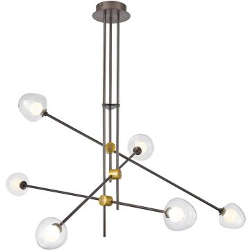 Italux ROMILY PND-201883-6 Candelabru 6x4W/LED 3000K 1800LM IP20
