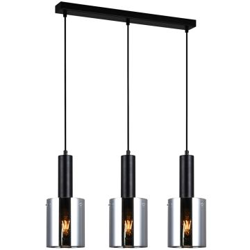 Italux SARDO PND-5581-3-BK+SG Lampă cu pendul 3x40W/E27 IP20
