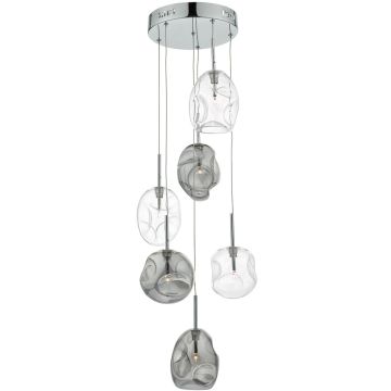 Dar Lighting QUINN QUI6410 Lampă cu pendul 6x20W/G4