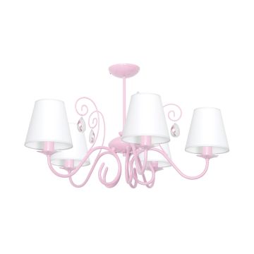 Milagro SARA PINK MLP1052 Candelabru 5x60W/E14