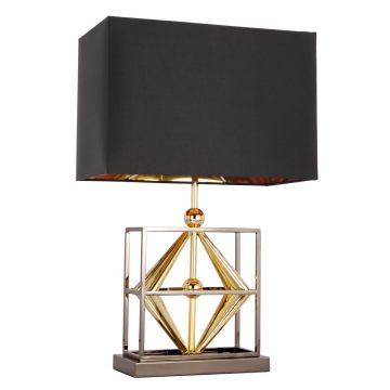 Cosmolight QUITO T01939BK AU Lampă de masă 1x40W/E27