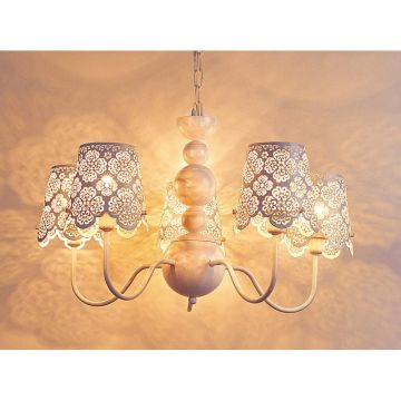 Italux ARIANNA V2473B-5 WH Candelabru 5x40W/E14