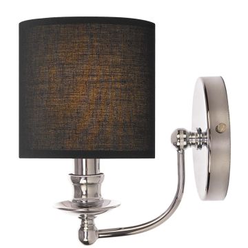 Cosmolight ABU DHABI W01397BK Aplique de perete 1x40W/E14