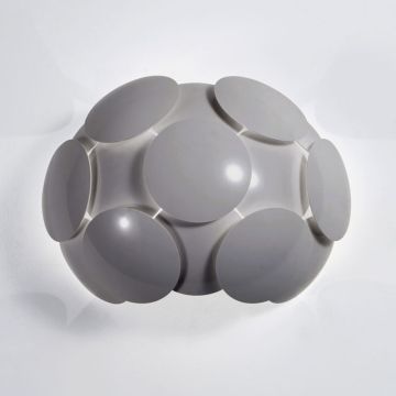 Italux SANTINA GREY W0317-01A-U1GM Aplique de perete 1x26W/E27
