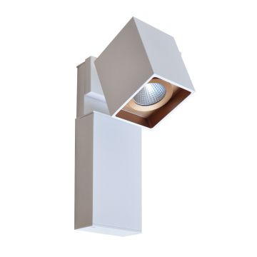Italux ARAVENA WLB073/5W 4000K WH+GO Aplique de perete 1x5W/LED 450LM
