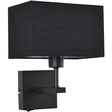 Italux NORTE WL-1122-1-A-BM-RC-BL Aplique de perete 1x60W/E27 IP20