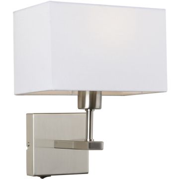 Italux NORTE WL-1122-1-A-SN-RC-WH Aplique de perete 1x60W/E27 IP20