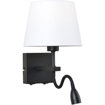 Italux NORTE WL-1122-2-BL-BM-RO-WH Aplique de perete 2x60W, 3W/E27, LED 3000K 350LM IP20