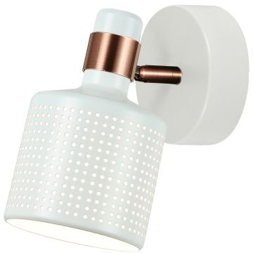 Italux RESTENZA WL-2439-1-WH Aplique de perete 1x40W/E27 IP20