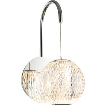 Italux ROSARIO WL-12220121-1A-CR Aplique de perete 1x4,2W/LED 3200K 280LM IP20