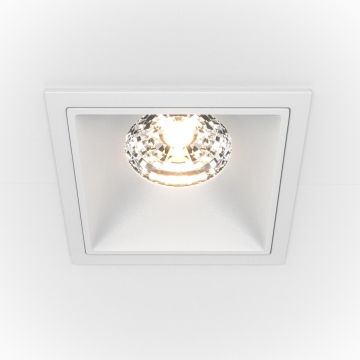 Maytoni ALFA LED DL043-01-15W3K-SQ-W Lumină îngropată deasupra plafonului 1x15W/LED 3000K 1150LM IP20
