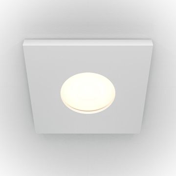 Maytoni STARK DL083-01-GU10-SQ-W Lumină îngropată deasupra plafonului 1x50W/GU10 IP65