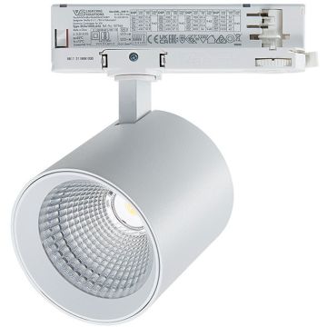 Zambelis 3-Phase Track S197 Proiector de șină 25W/led 4000K 2460lm IP20