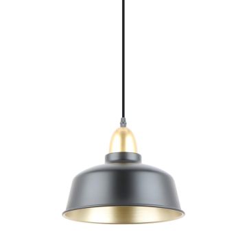 Zuma Line MENSA A8063-BK Lampă cu pendul 1x40W/E27 IP20