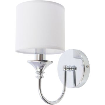 Cosmolight ABU DHABI W01837WH Aplique de perete 1x40W/E14