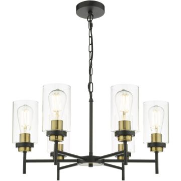 Dar Lighting Abel ABE0654 Candelabru 6x40w/e27