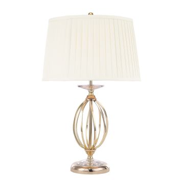 Elstead Lighting AEGEAN AG-TL-POL-BRASS Lampă de masă 1x60W/E27