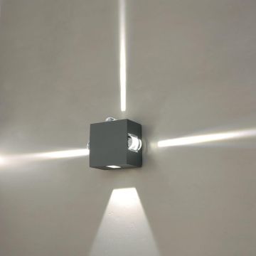 Elstead Lighting AGNER AGNER-4W Aplique de perete 4x60W/LED IP54