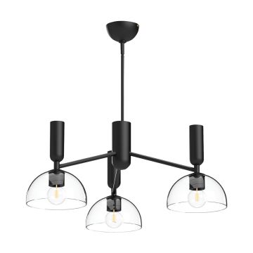 Elstead Lighting Jude ALM-JUDE3-MB-CL Candelabru 3x60W/E27 IP20