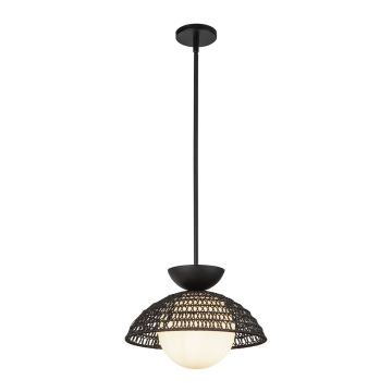 Elstead Lighting Perth ALM-PERTH-P-BK Lampă cu pendul 1x60W/E27 IP20