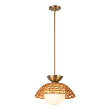 Elstead Lighting Perth ALM-PERTH-P-GD Lampă cu pendul 1x60W/E27 IP20