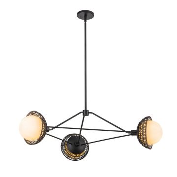 Elstead Lighting Perth ALM-PERTH3-BK Candelabru 3x40W/E14 IP20