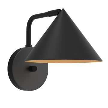 Elstead Lighting Remyck ALM-REMYCK-1WB-BK Aplique de perete 1x60W/E27 IP20