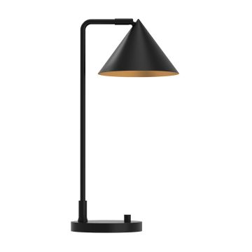 Elstead Lighting Remyck ALM-REMYCK-TL-BK Lampă de masă 1x60W/E27 IP20