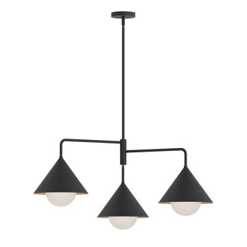 Elstead Lighting Remyck ALM-REMYCK3-BK Candelabru 3x60W/E27 IP20