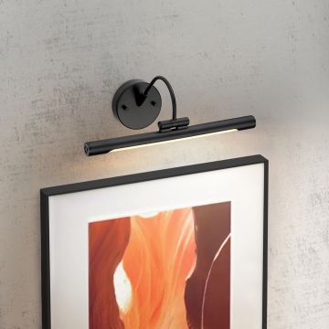 Elstead Lighting ALTON ALTON-PL-S-BLK Lampă pentru tablou 1x4,6W/LED 318LM