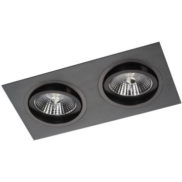 Lumifall ALCAZAR BB LMF.AZ142BB Lumină îngropată deasupra plafonului 2x75W/G53 IP20