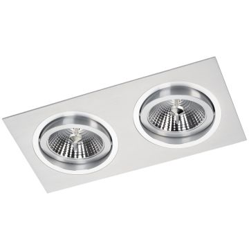 Lumifall ALCAZAR LMF.AZ142SC Lumină îngropată deasupra plafonului 2x50W/G53/AR111
