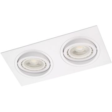 Lumifall ALCAZAR LMF.AZ142WW Lumină îngropată deasupra plafonului 2x50W/G53/AR111