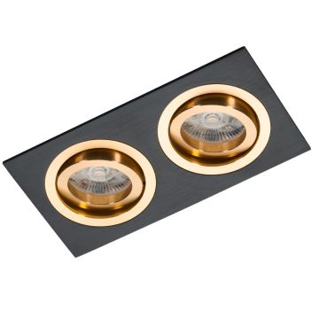 Lumifall ALCAZAR LMF.AZ542BG Lumină îngropată deasupra plafonului 2x50W/MR16 IP20