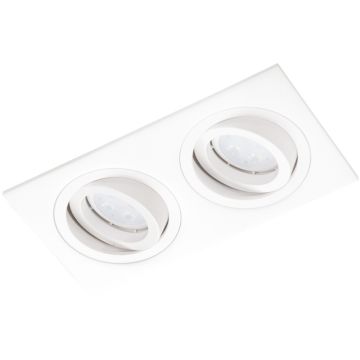 Lumifall ALCAZAR LMF.AZ542WW Lumină îngropată deasupra plafonului 2x50W/G5,3/MR16