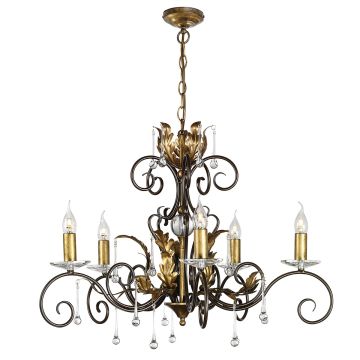 Elstead Lighting AMARILLI AML5-BRONZE Candelabru 5x60W/E14