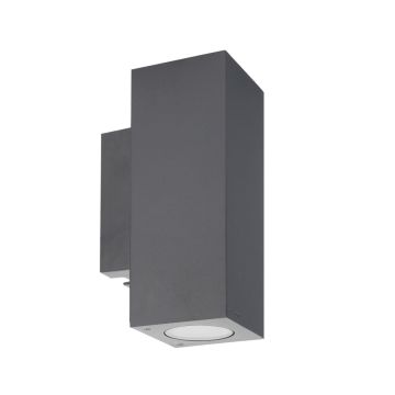 Norlys SANDVIK 1732GR Aplique de perete 2x8W/LED 3000K 1512LM IP65