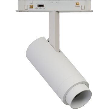 Azzardo ALFA OPTICA Magnetic AZ6517 Proiector de șină 1x12W/LED 2800 / 4000 / 6700k 524 / 712lm IP20