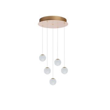 Azzardo EDEM AZ6018 Lampă cu pendul 5x21W/LED 3000 1680lm IP20