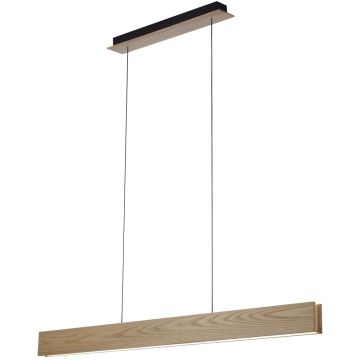 AZzardo LARIA WOOD AZ2700 Lampă cu pendul 1x10/40W/LED 3000K 3000LM IP20