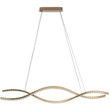 Azzardo SPARK WAVES AZ6563 Lampă cu pendul 2x68w/led 2900k~3900k 6575lm ip20