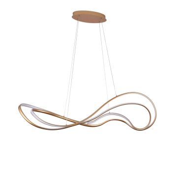 Azzardo TWIST AZ5734 Lampă cu pendul 1x60W/LED 3000 4800lm IP20