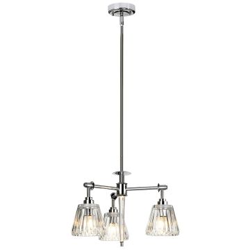 Elstead Lighting AGATHA BATH-AGATHA3P-PC Lampă de tavan 3x3,5W/G9 320LM IP44