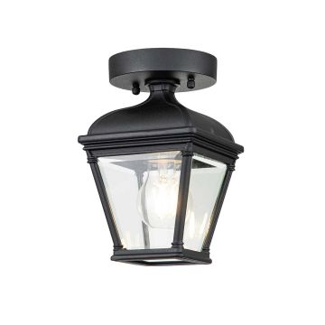 Elstead Lighting Bayview BAYVIEW-PORCH-BK Lampă de tavan 1x60W/E27 IP44