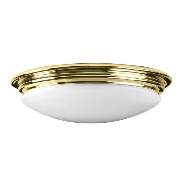 Elstead Lighting Brompton BATH-BROMPTON-F-PB Lustră de tavan 1x10W/GX53 IP44