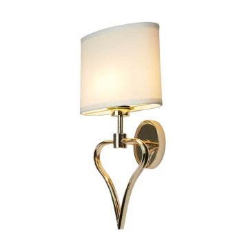 Elstead Lighting FALMOUTH BATH-FALMOUTH-FG Aplique de perete 1x3,5W/G9 + 1x1W/LED 320LM, 70LM IP44
