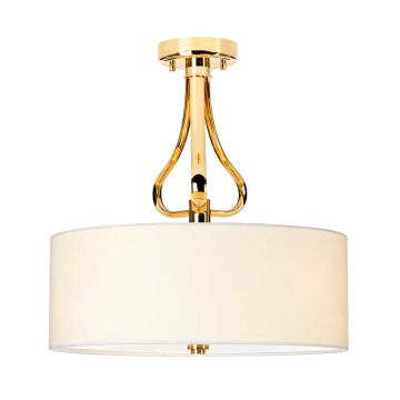 Elstead Lighting FALMOUTH BATH-FALMOUTH-SF-FG Lampă de tavan 3x3,5W/G9 320LM IP44