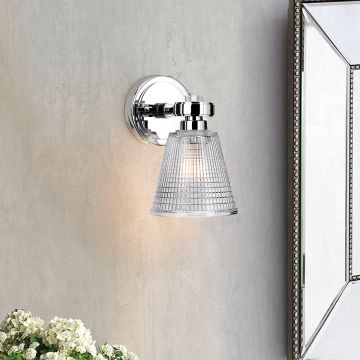 Elstead Lighting GUNNISLAKE BATH-GUNNIS1-PC Aplique de perete 1x3,5W/G9 320LM IP44