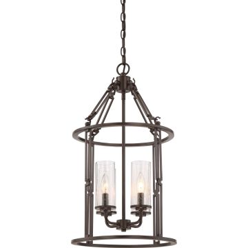 Quoizel BUCHANAN QZS-BCN5204WT Lampă cu pendul 4x60W/E14
